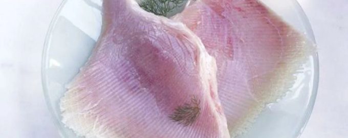 охлажденные крылья ската