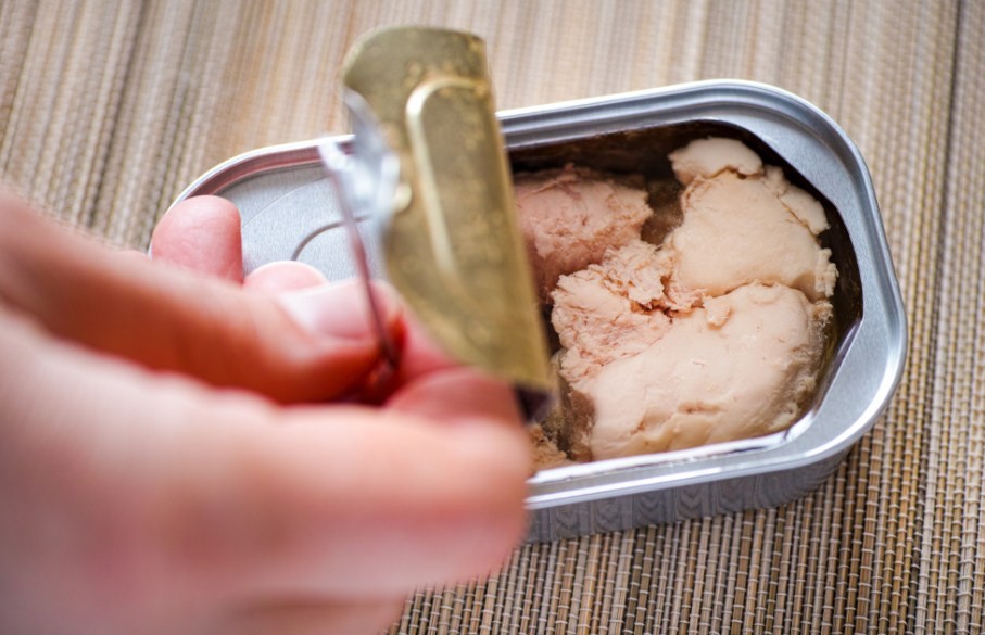 печень минтая в банке 