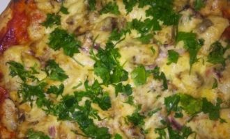 пицца со скумбрией