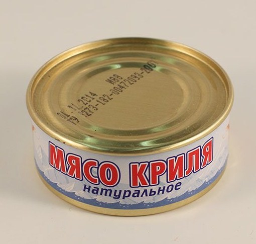современные консервы из криля 