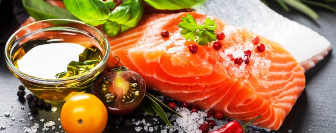 рыба с зеленью