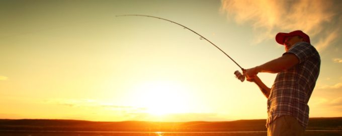 ловля рыбы на удочку