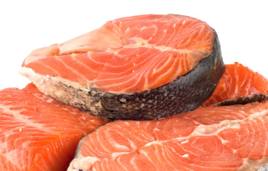 как выглядят стейки красной рыбы