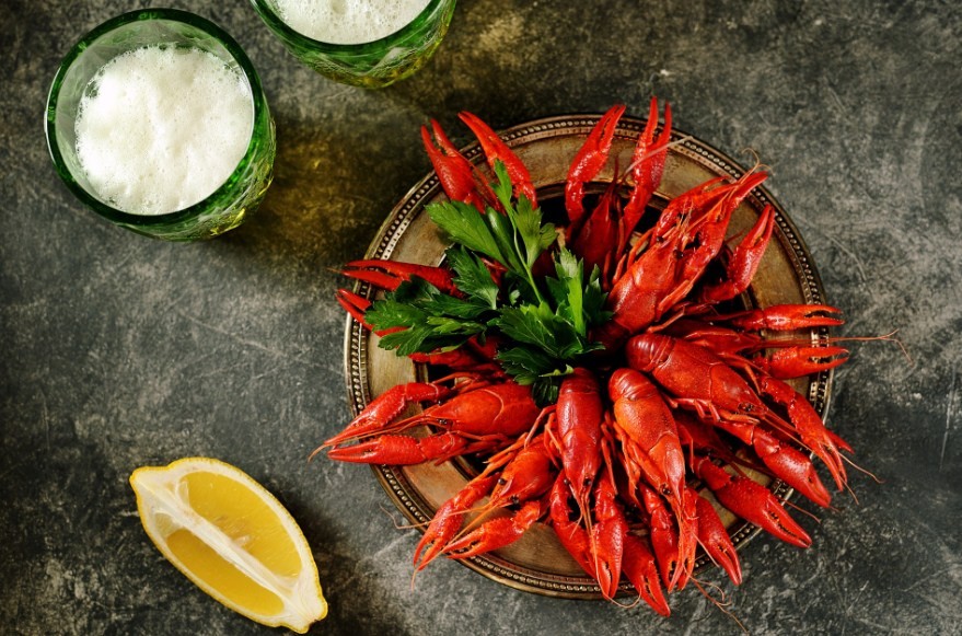 рак с лимоном 