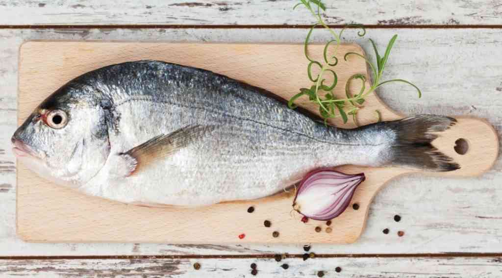 свежая рыба 