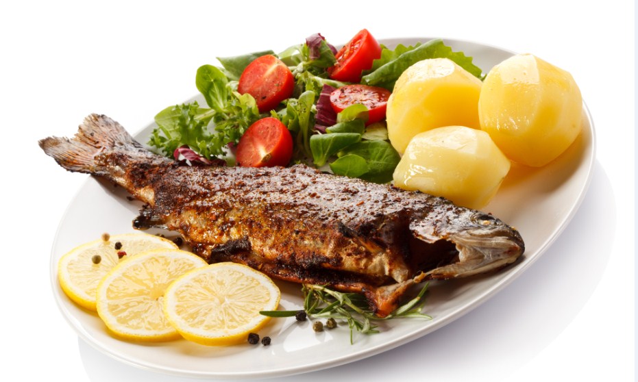 жареная селедка 