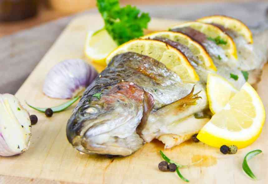 рыба с лимоном 