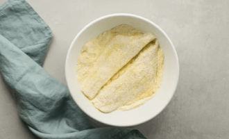 делаем корочку для рыбы