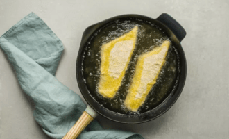 обжарка рыбы