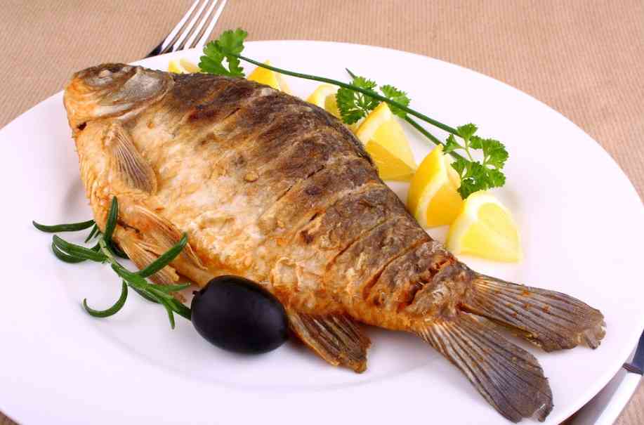 карп жреный на сковороде 