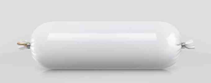 колбаса в тубе