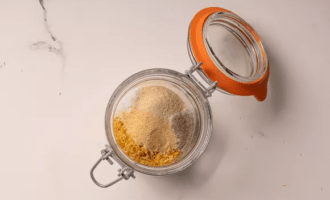 смешиваем лимонную приправу