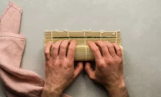 заворачиваем ролл