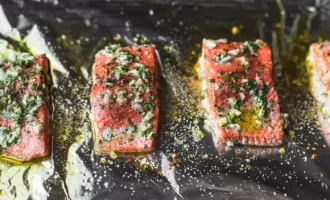 запеченная семга