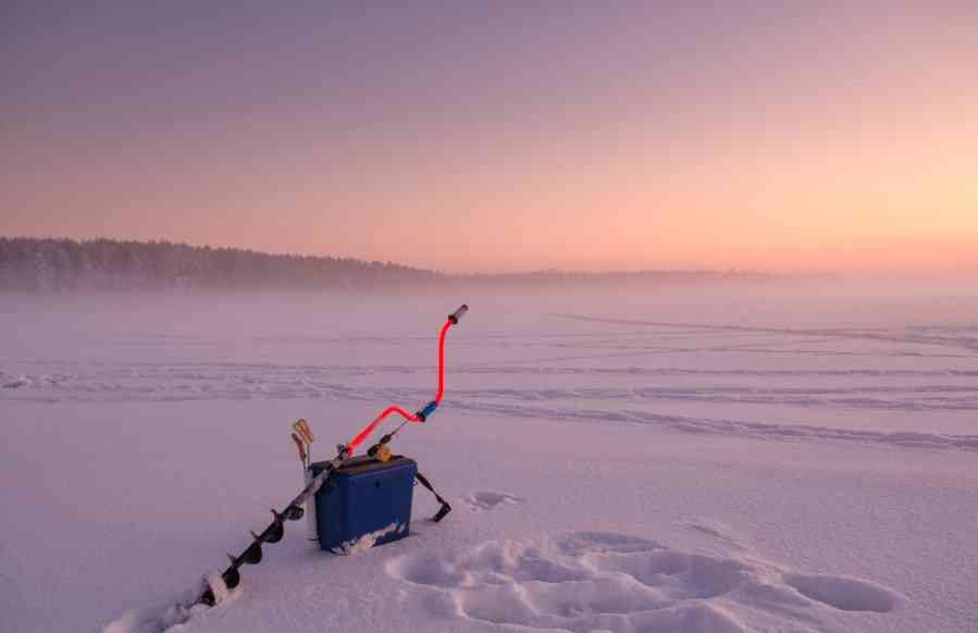 ловля рыбы зимой