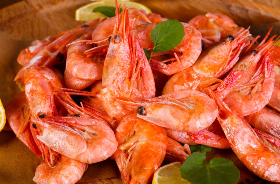 креветки 