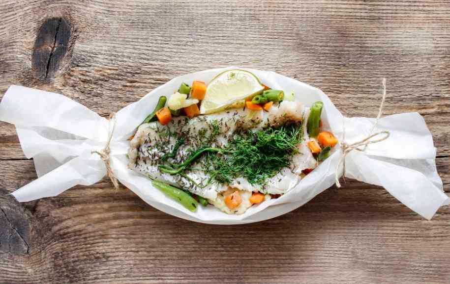 запекание рыбы на пергаменте