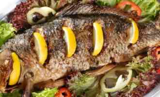 рыба жареная