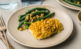 готвоая треска в кляре в духовке