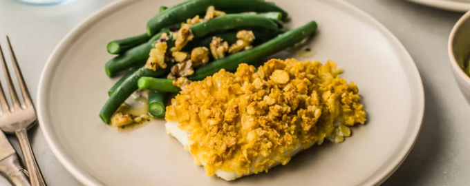 готвоая треска в кляре в духовке