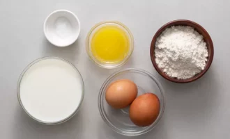 ингредиенты для блинного теста