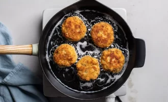 обжариваем со второй стороны