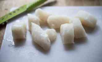 режем треску