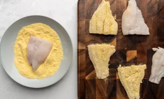 сом в кукурузной муке