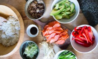 ингредиенты для хенд-роллов