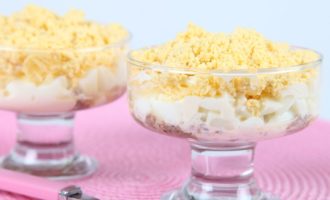 мимоза в пиалках