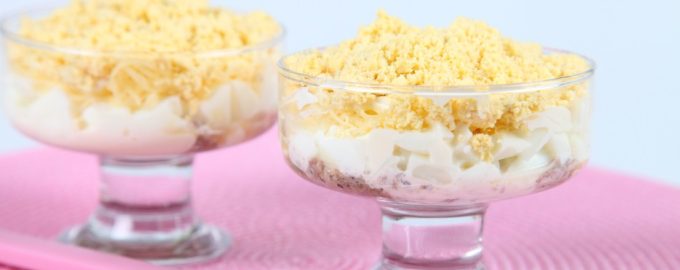 мимоза в пиалках