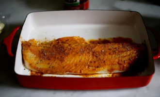 треска в остром маринаде