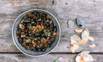 сервированное блюдо