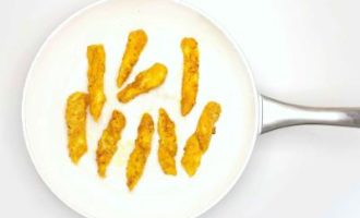 обжариваем рыбу