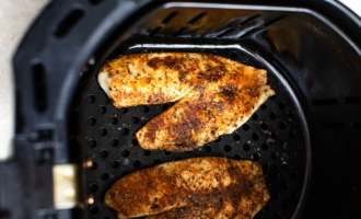 приготовление тилапии в аэрофритюрнице