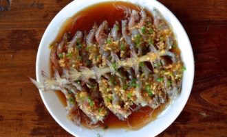 креветки с чесночной заправкой