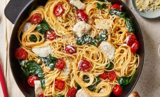 готовая паста с треской