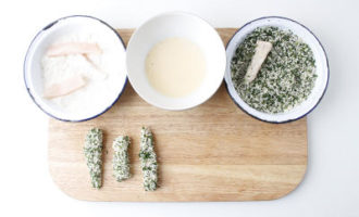 готовим панировку для рыбы