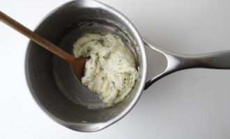 смешиваем пюре