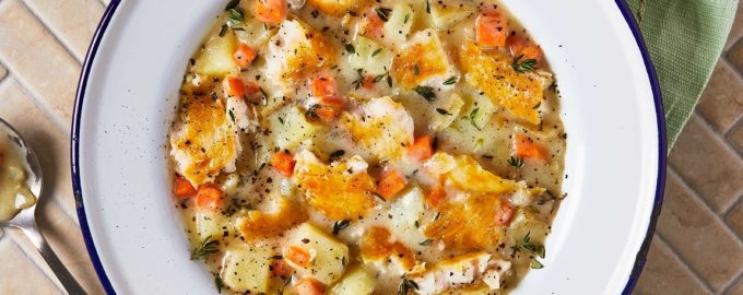 готовый крем-суп из пангасиуса