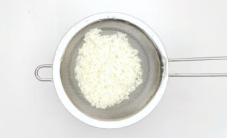 промываем рис