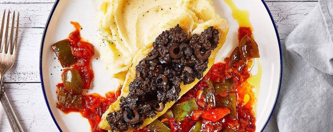 готовый хек с пюре