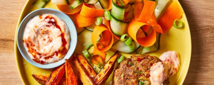 готовые рыбные котлеты с тунцом