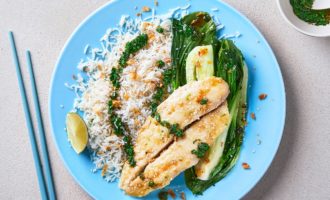 готовый минтай в соевом соусе