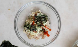 смешиваем начинку