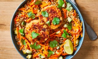 готовый рыбные котлеты из кеты