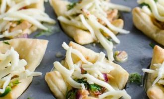 выкладываем начинку