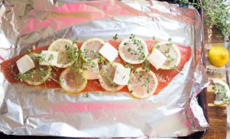 готовим рыбу для запекания