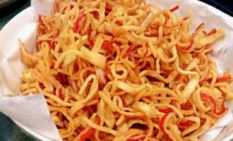 сливаем лишний жир