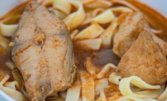 халасле - венгерский рыбный суп